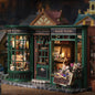 Children's Toy Magic Street House Decoration Birthday Gift Creative Handmade DIY Wooden Assembly Model da612887 4260 460c 990