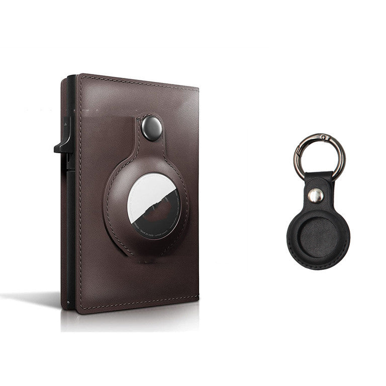 Leather Protective Case Card Holder Aluminum Alloy Crazy Horse da69e66a cebf 4aad be2c 2640c800dca8