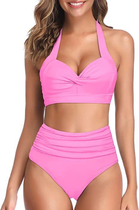 Split Bow Bikini Seaside Vacation Swimwear da6fdac2 6514 4dd7 8fc3 0bb88b52e886