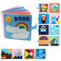 Felt Busy Board Children 3D Three-dimension Educational Learning Non-Woven Rainbow Early Education Story Book da91c025 0eb3 4