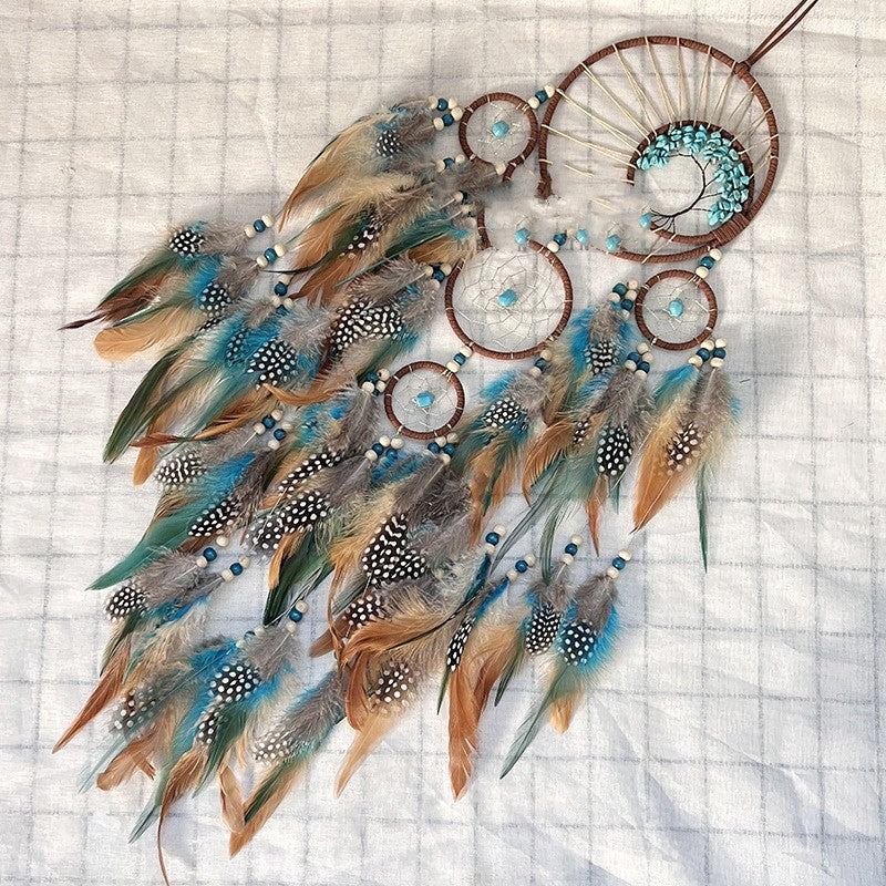 High-grade Turquoise Lucky Tree Dreamcatcher Hanging Wind Chimes da9a3ccd 0a9d 4d99 a5d7 e161906c5e38