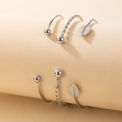 Boho Style Flower Starfish Buckle Circle Bracelet Set da9d20ec 2adf 432c be1a 70fdb96e9dac