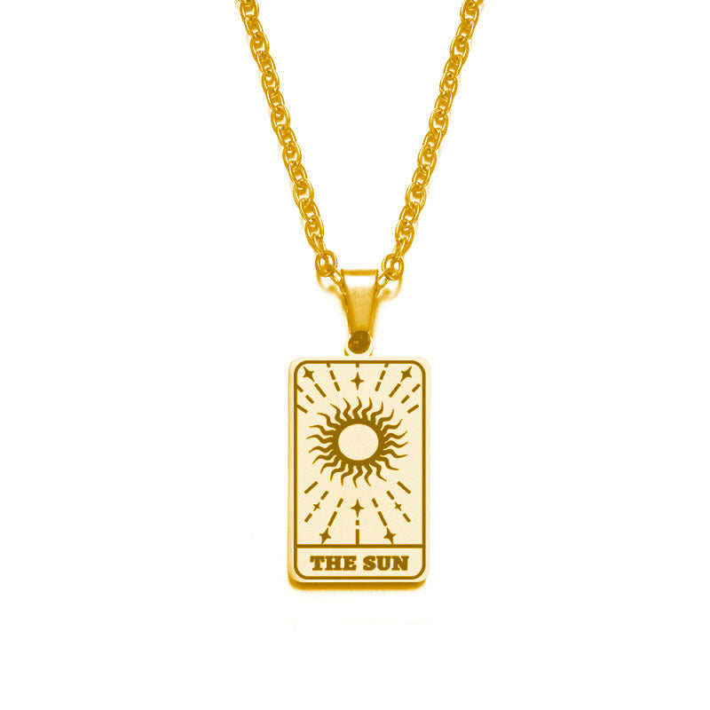 Fashion Tarot Card Artifact Pendant Necklace dab4b703 d00a 48cf b708 7fb0596284e8 04818247 7858 484c 850b 65cbe51a8f64