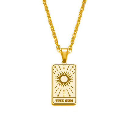 Fashion Tarot Card Artifact Pendant Necklace dab4b703 d00a 48cf b708 7fb0596284e8 04818247 7858 484c 850b 65cbe51a8f64