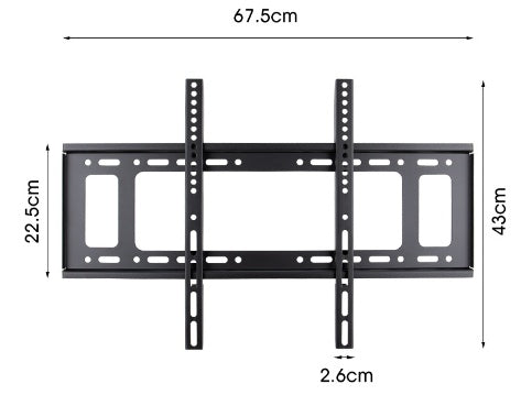 LCD TV Wall Mount Bracket 32-85 Universal Display dae2c1ca a466 461a 8c71 96f30e54d935