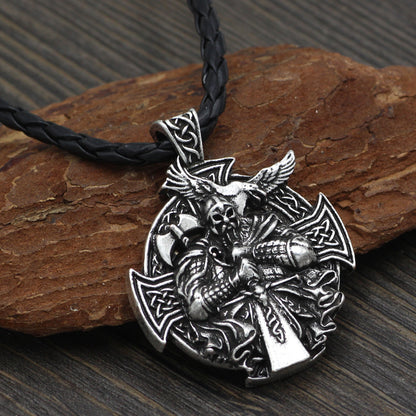 Viking Warrior Aoding Mount Crow Hammer Necklace dae86abc 045c 484c 9854 50e87a6a042a