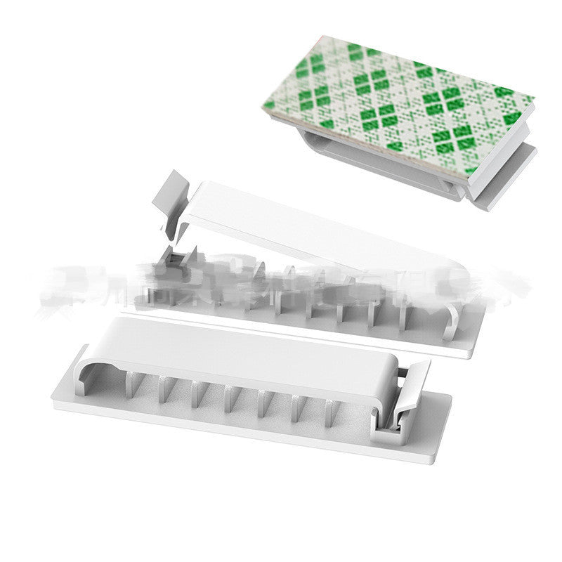 Home Portable Storage Cable Organizer Fixing Clip - 图片 9