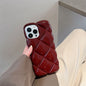 Autumn And Winter Three-dimensional Solid Color Plaid Phone Case dafdf838 f2ba 433d acab b1b7417b2679
