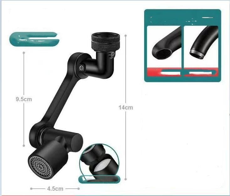 Mechanical Arm Universal Tap Bubbler Extension Water Faucet Splash-proof Wash Faucet db353b4b bca5 4e29 ab55 22a4c9688943