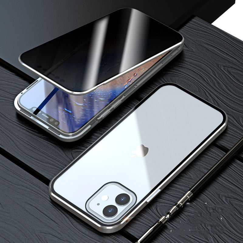 Magnetic Privacy Glass Case For X XS XR Anti-Spy 360 Protective db4f55cd 3891 41ec 9c3c 0b8ecaea4c49