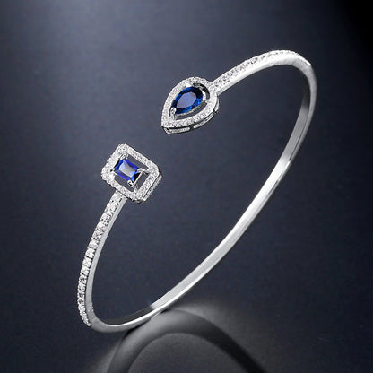 Simple And Exquisite Bracelet With Micro Inlaid AAA Zircon db5fae0d 757e 4761 a70a 08ebb91d80e1
