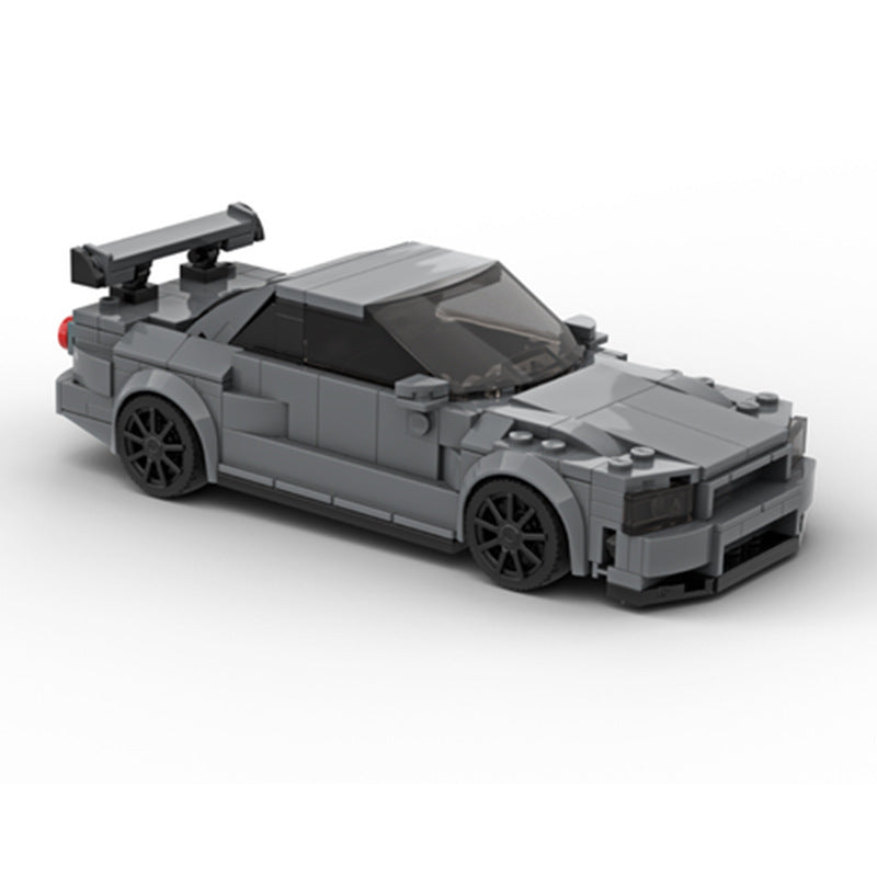 Skyline GT-R R34 Building Blocks Vehicle Assembling Toys db6e41e9 270a 472d 8b5f 870a128cd145