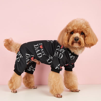 Pet Clothes Four-corner Sweater Dog Summer Thin Jumpsuit db831692 ad16 4207 a1ce f0209f7b4a61