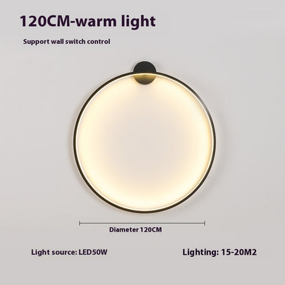 Minimalist Round Bedroom Bedside Lamp Wireless Living Room Sofa Background Wall Hotel Decorative Wall Lamp dba9d658 1782 4bd2