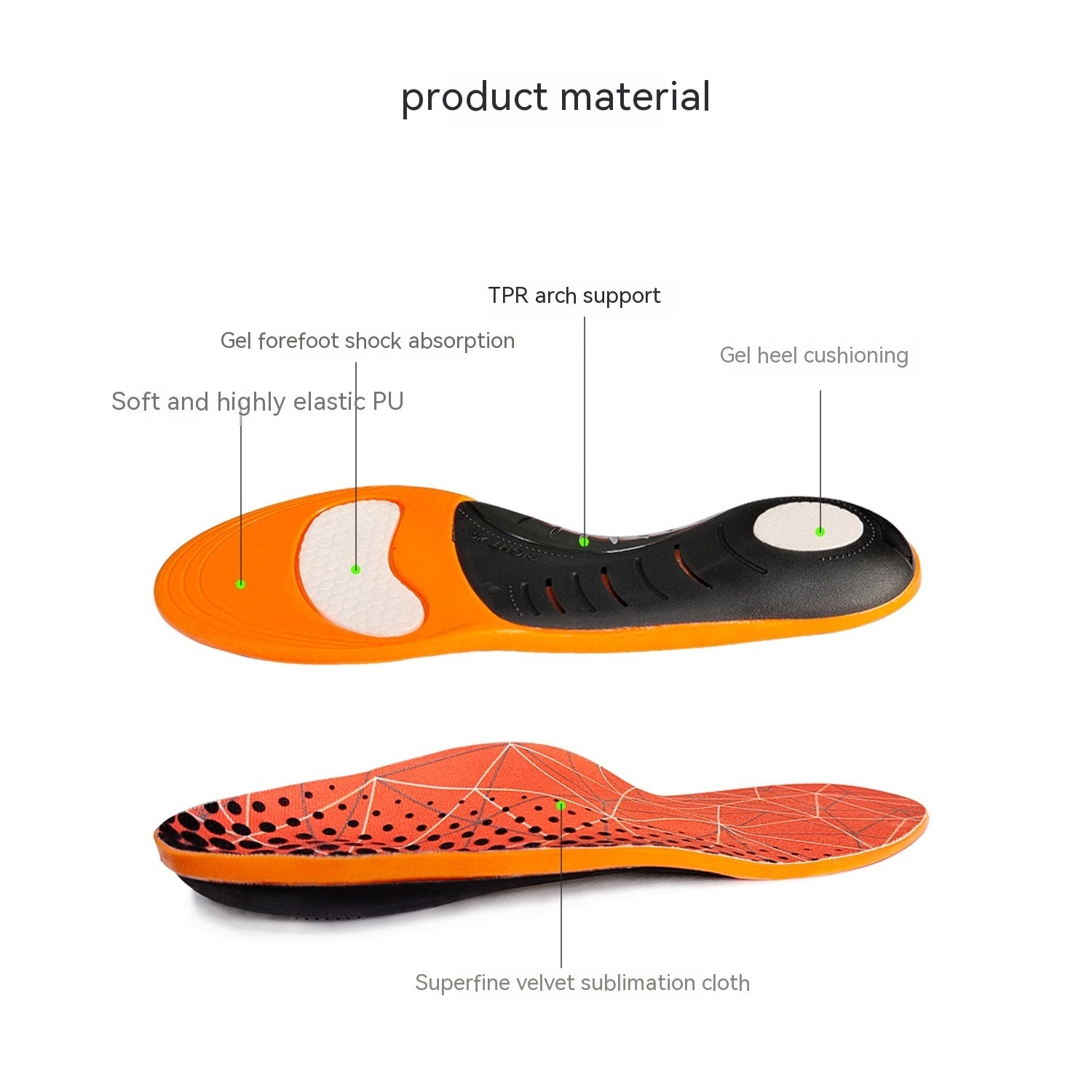 Flat Arch Support Orthopedic Insole dbaf7775 5616 4642 aab5 a4bc9a271571