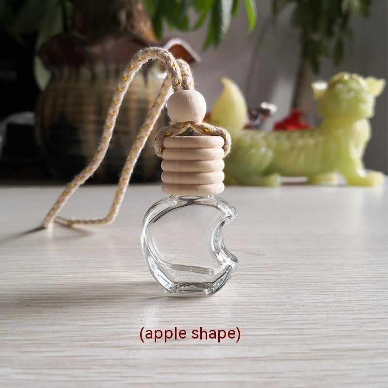 Car Empty Perfume Bottle Rearview Mirror Pendant Car Glass Bottle Empty dbb26e4f abee 4589 8bca 5a0d37d1ebdc