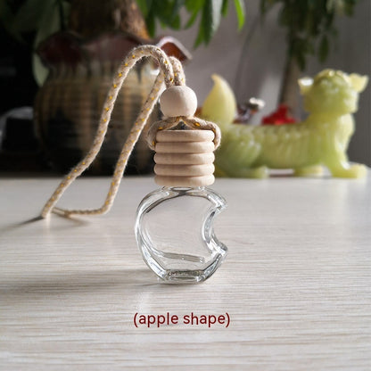 Car Empty Perfume Bottle Rearview Mirror Pendant Car Glass Bottle Empty dbb26e4f abee 4589 8bca 5a0d37d1ebdc