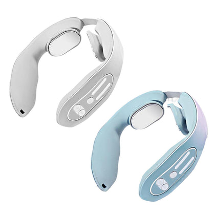 EMS Neck Acupoints Lymphvity Massager Device Intelligent Neck Massager With Heat Blue Hot Design dbc881bd 6c52 4864 85ae 99fe