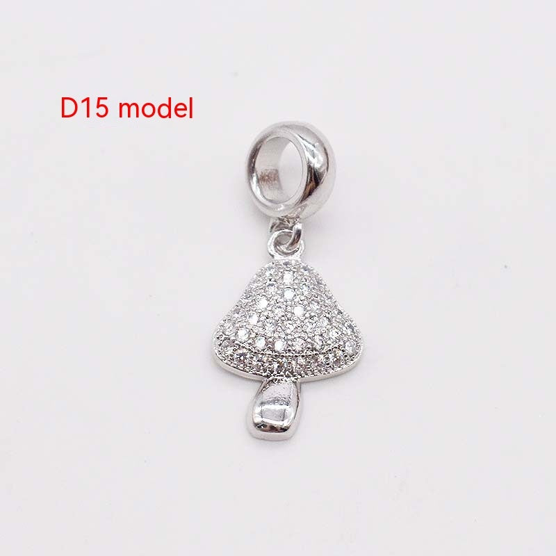 Copper Plating 14K Gold Large Hole Spacer Bead Can String Leather Rope Bracelet Pendant dbd9f1a7 3a66 4935 a60e 36ef2c64793a 