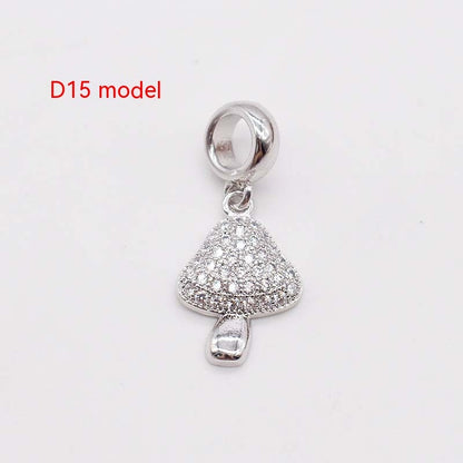 Copper Plating 14K Gold Large Hole Spacer Bead Can String Leather Rope Bracelet Pendant dbd9f1a7 3a66 4935 a60e 36ef2c64793a 