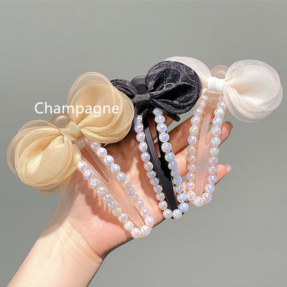 Temperament On The Back Women With Flowers Around The Bead Hairpin dbdb3f04 ec1a 412c a720 bc473a9e7af9