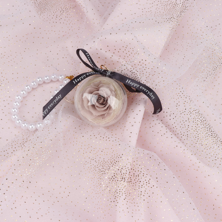 Rose Perianth Pearl Car Hanging Keychain dbdd1352 cf09 4e67 a5fd 5b002d0cdc8e