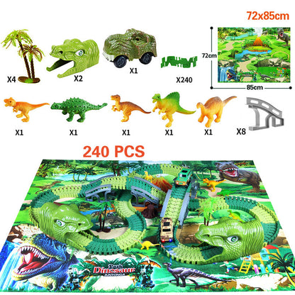Children's Electric Assembled Track Racing Simulation Animal Tyrannosaurus Dinosaur Toy Puzzle Boy Gift dbe62cff 29ce 42a9 ab
