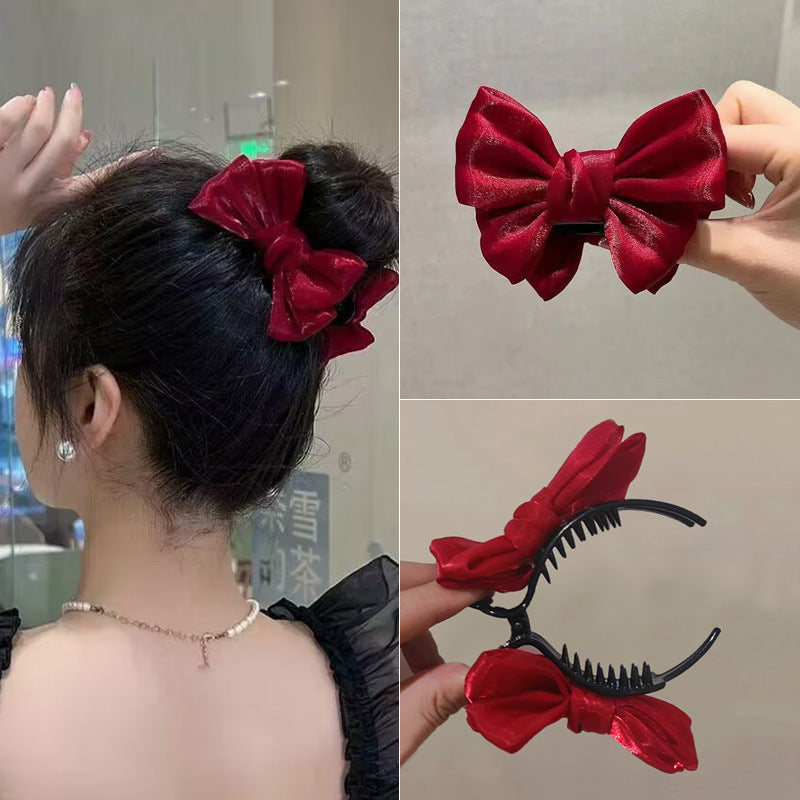 Elegant Bow Bun Grip Female Online Influencer dbeaaa44 b3e6 4aa4 ae38 55761ea0a486