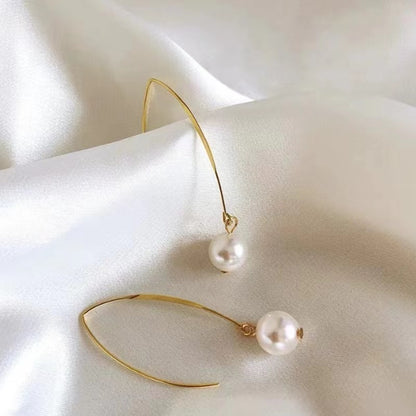 All-match Matte Metal Special-interest Earrings Tide dbef8db9 17f4 4dbb b201 ab04da1cf7a6