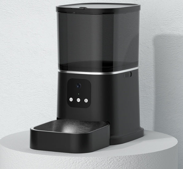 Pet Automatic Feeder Large Capacity Smart Voice Recorder APP Control Timer Feeding Cat Dog Food Dispenser With WiFi Pet Bowl 