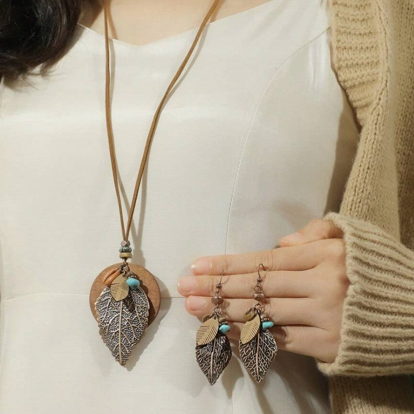 Cross-border Earrings Necklace Bohemian Retro Outfit dbfbfaaf eadb 4b84 9b33 f9c38f786d36