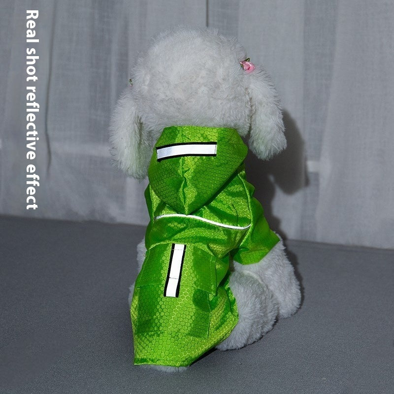 Dog Raincoat Reflective Waterproof Snowproof Pet Coat For Small Puppy Cats Raincoat Pets Supplies dc2e56e1 e49c 4adb 82f4 739