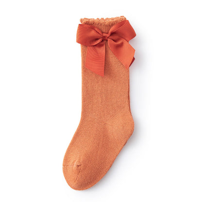 Girls' Socks Mid-calf Bow Princess dc414a17 e544 4a03 a484 05cb5e70f0f6