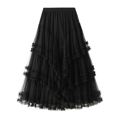 Slimming Multi-layer High-grade Gauze Skirt High-grade Skirt dc426c86 30d4 410a 8f2a 30a72f60c3b0