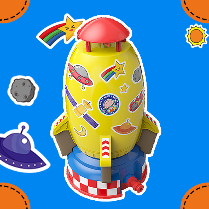 Rocket Launcher Toys Outdoor Rocket Water Pressure Lift Sprinkler Toy Fun Interaction In Garden Lawn Water Spray Toys For Kid