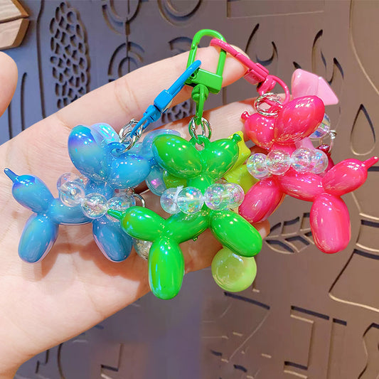 Cartoon Mobile Phone Charm Beaded Bubble Puppy Key Chain dc5949f8 58e9 4ff3 b111 9cb674df99f7