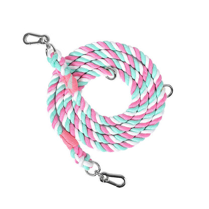 Multifunctional Braided Double-ended Dog Leash dc5e28de 5d3b 4a6e a514 ce37cc433678