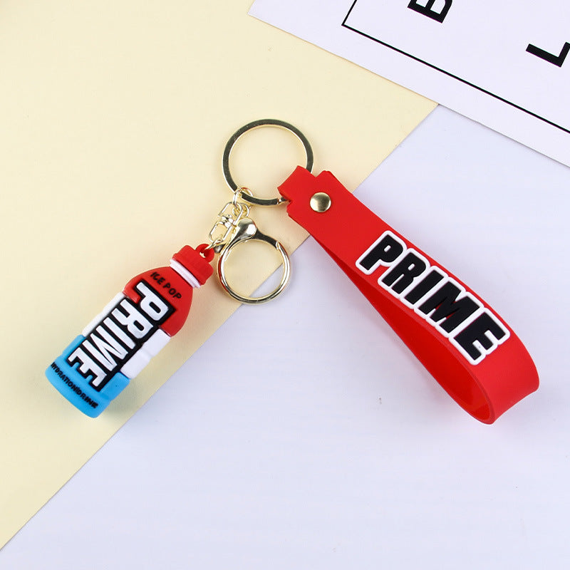 Cartoon Cute Letters Stereo Bottle Keychain Doll Pendant dc65b9e6 2b38 4eb3 81cd da8dbb6e544d