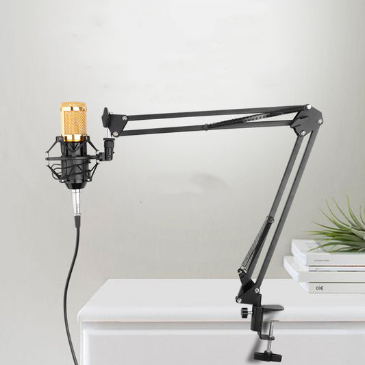 BM800 Capacitor Microphone Set USB Sound Card Computer Recording Sound Card Live Streaming Equipment Microphone Exclusive For Cross-border - 图片 1