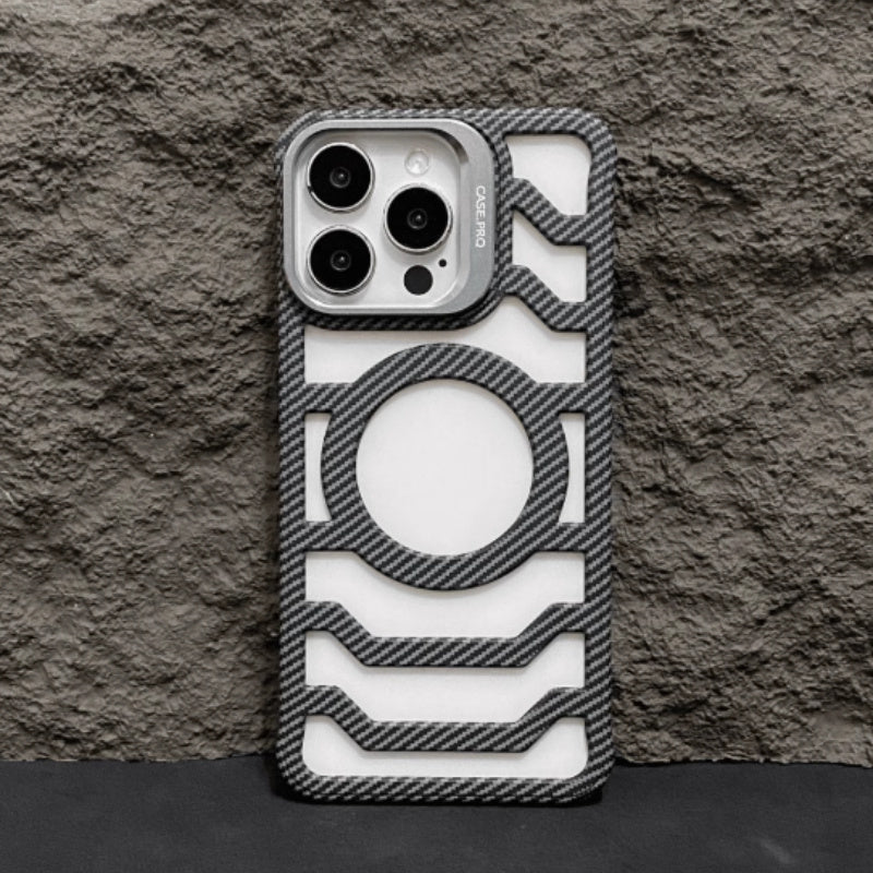 Magnetic Carbon Fiber Grain Frosted Light Phone Case dc6d7459 31c0 4852 9a1e edcb7b1daad7