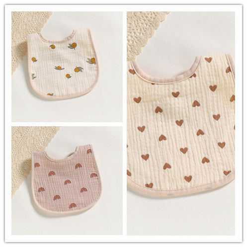 Cotton Gauze U-shaped Bib Baby Saliva Towel dc835fad 74b9 43c8 afd2 1fc31575f970