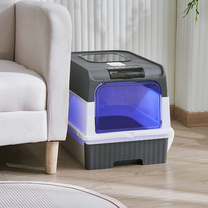 Litter Box UV Drawer Fully Closed Sterilization dc94e7b8 c63c 4176 ab4d 6a5f67f5fd6e
