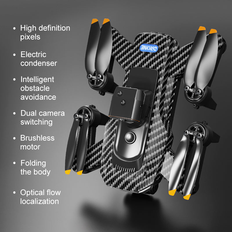 P17 Drone Automatic Return Brushless Obstacle Avoidance Remote Control High Definition Aerial Photography Optical Flow Quadco