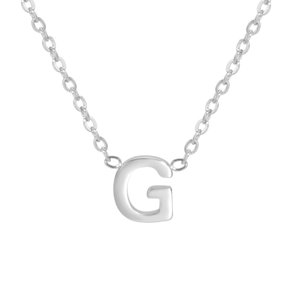 26 Letter Series Necklace For Girls - HD Wireless Product #13