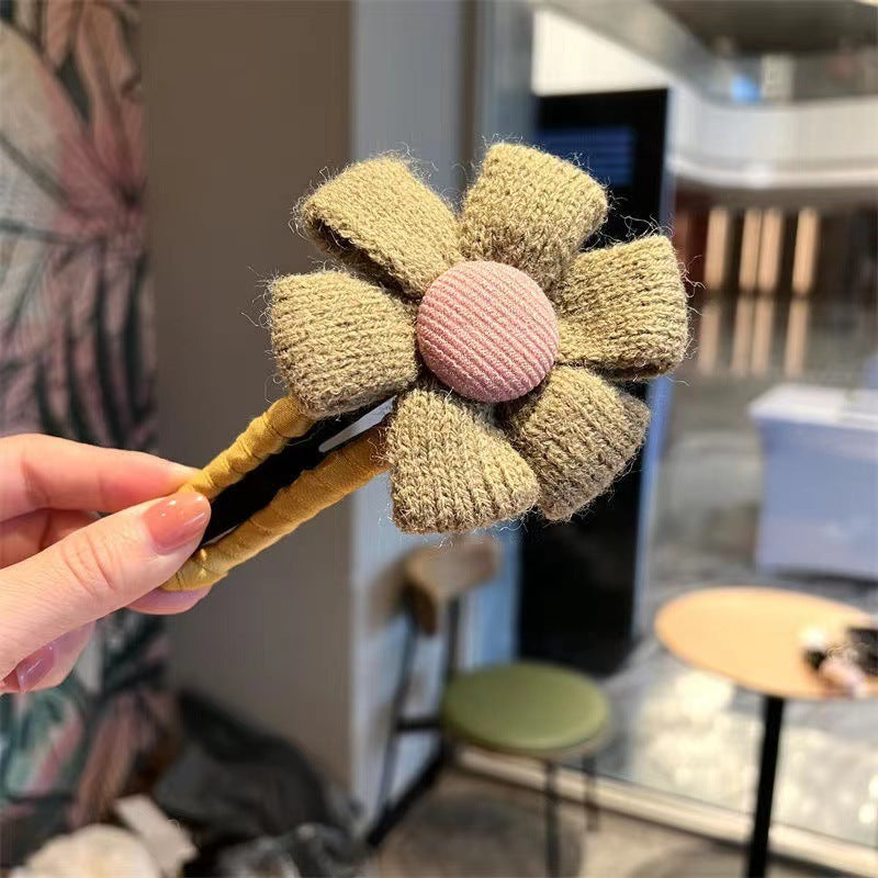 Large Cloth Flower Hairpin Hair Curling At The Back Of The Head High-end Mori Clip dc99978f d5d3 4449 ac59 8ef6b29c0b70