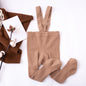 Children's Shoulder Strap Leggings High Waist Belly Button Protection Panty-hose dcc36cee 70d4 4ef1 abd0 1fdea65b73b8