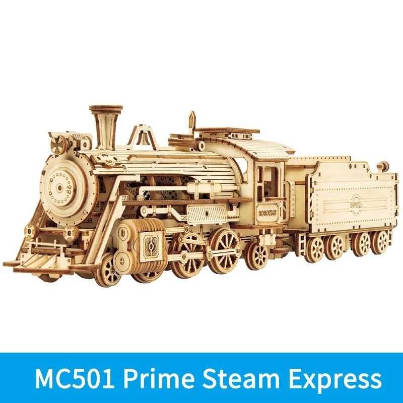 Robotime 3D Wooden Puzzle Prime Steam Express Model DIY Kit Puzzle Toy dcca4e98 1f42 4df9 8c4a a9da0cde0435