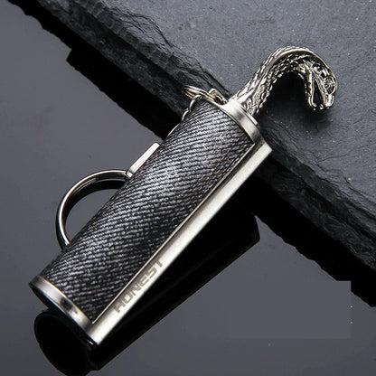 Creative Metal Keychain Lighter Wild Fire Ten Thousand Times Use Kerosene Lighters Gifts For Men dcd0c542 51a5 4b51 a69e d651
