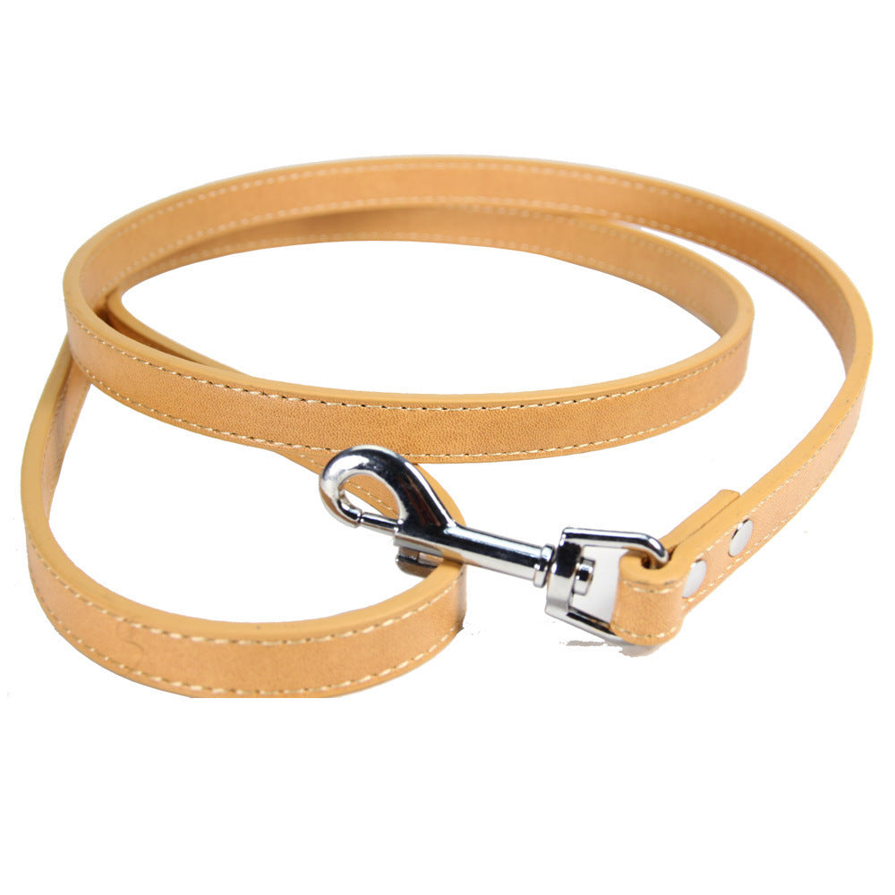 Pet Leash Cat PU Leather Dog Chain dd04328c 00ee 4c3e 922c f42a8ce5665b