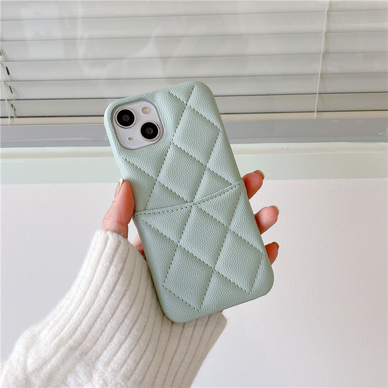 Classic Style Three-dimensional Rhombus Phone Case - 图片 6
